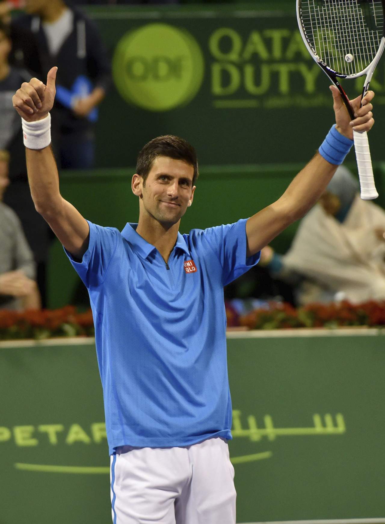 Novak Djokovic comienza el año de una buena manera. 