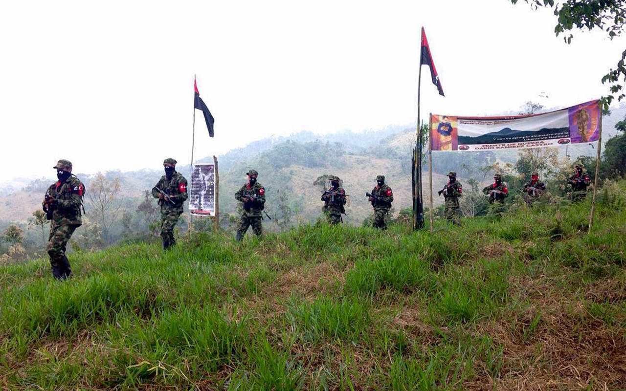 Proceso. El ELN es la segunda fuerza insurgente  en Colombia.