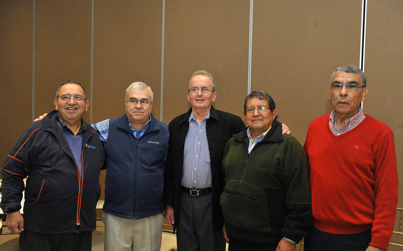 Salvador Sánchez, David Sada, Óscar Garza, Aurelio Rodríguez y Alfredo Rojas.