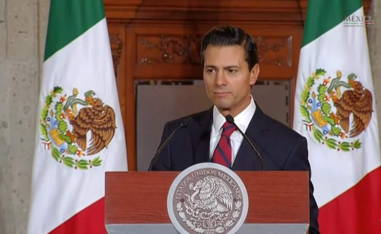 El mandatario dijo que los mexicanos no pagarán por el muro que propone Donald Trump. (ESPECIAL)
