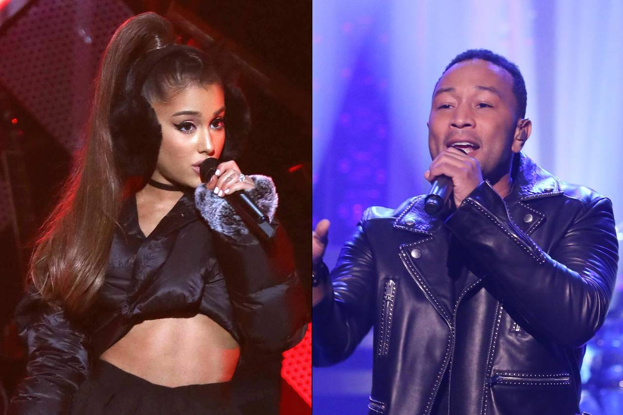 Icónica. Ariana Grande y John Legend interpretarán a dueto Beauty and The Beast, canción ganadora de un Oscar. (ARCHIVO)
