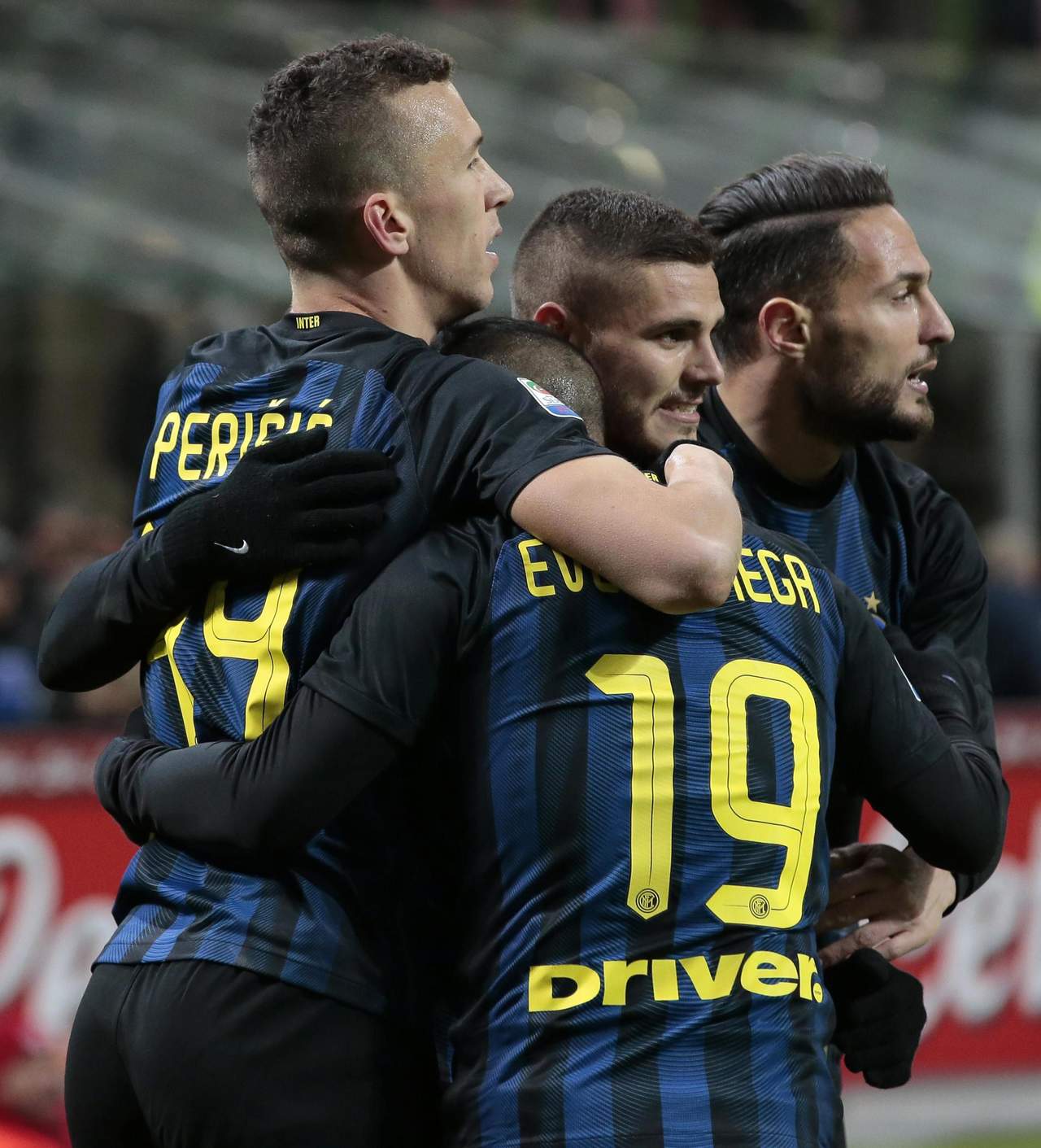 Inter de Milán llegó a 36 puntos y es sexto lugar en la Serie A. (EFE)
