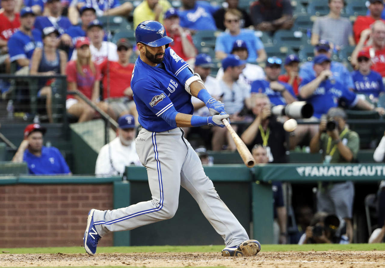 José Bautista ha disputado las últimas nueve temporadas con los Blue Jays de Toronto. (Archivo)