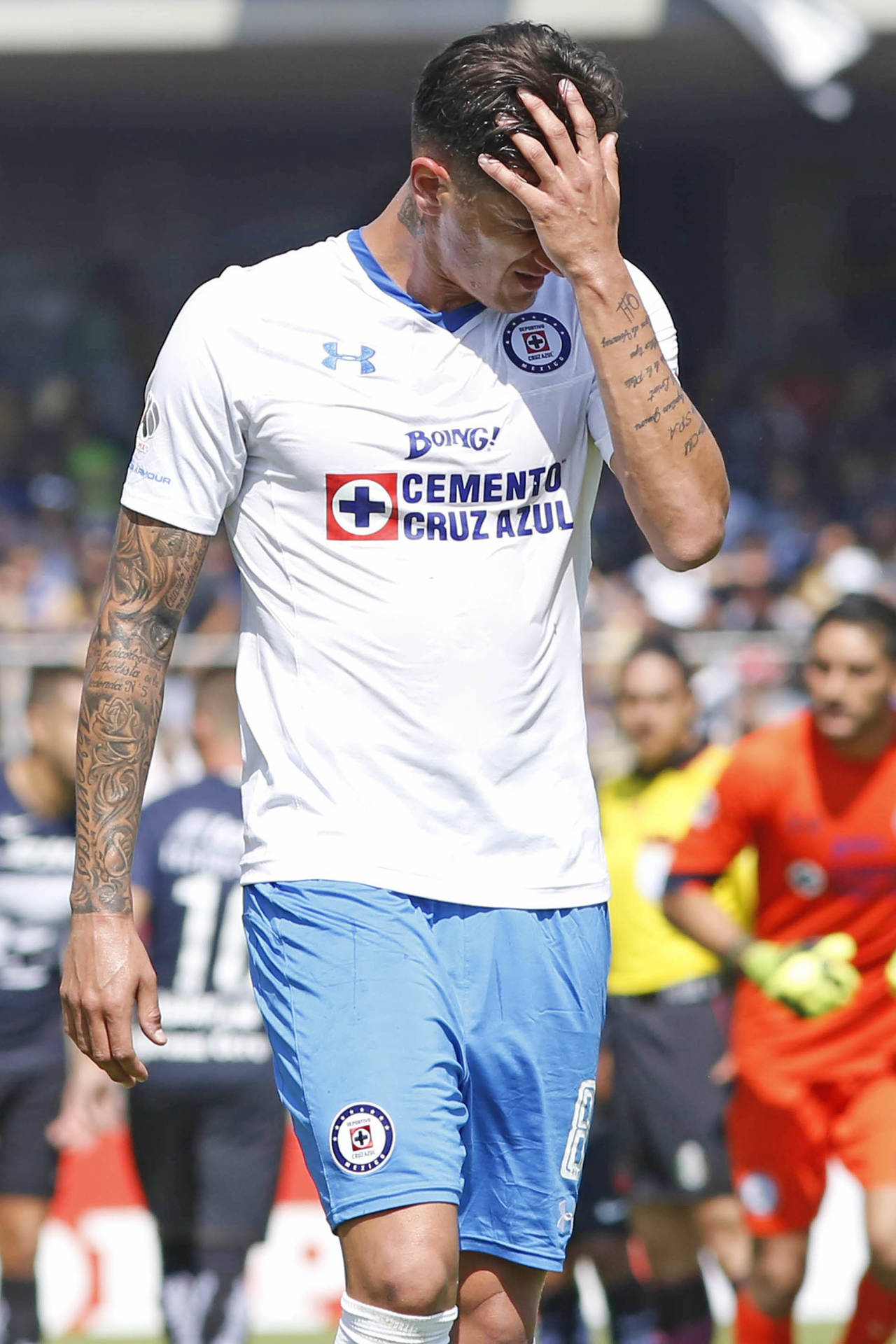 El argentino Gabriel Peñalba, centrocampista del Cruz Azul, recibió un partido de suspensión en el Clausura 2017. Abren investigación por caso de Peñalba y Castillo