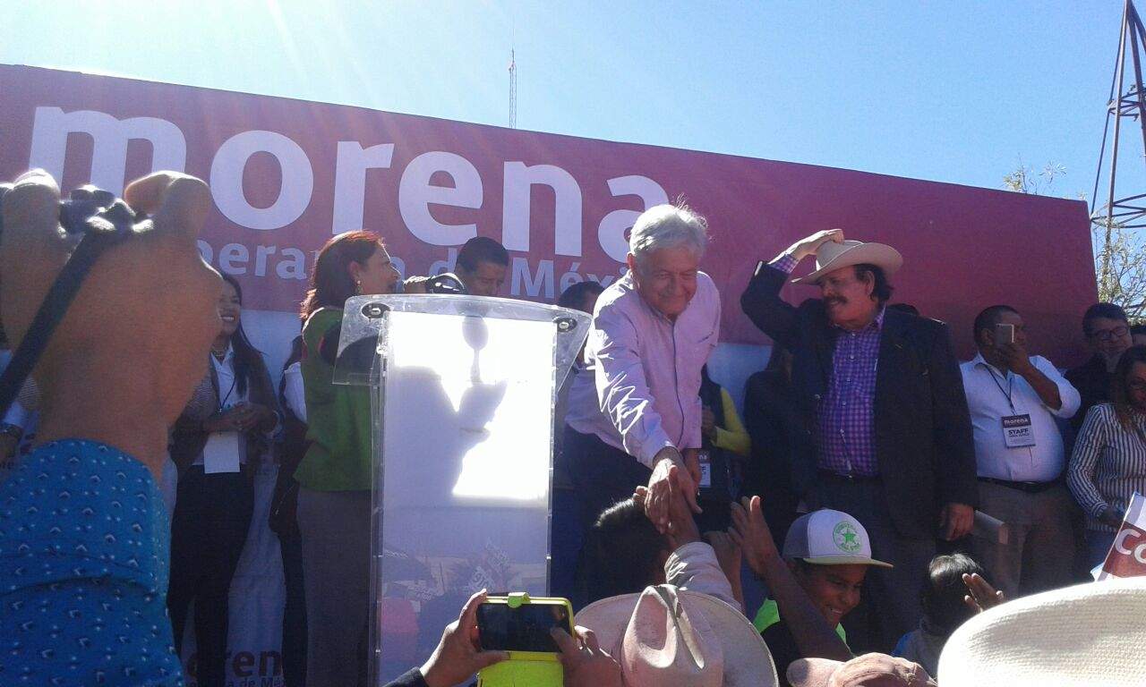 López Obrador estuvo de visita en La Laguna. (EL SIGLO DE TORREÓN) 