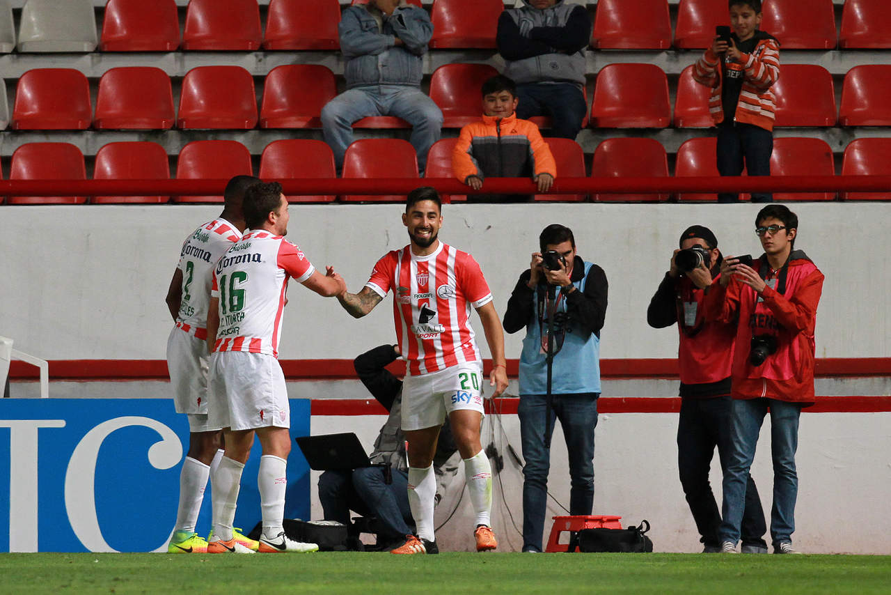 Necaxa consiguió su primera victoria del torneo el sábado ante Pachuca. (Jam Media)