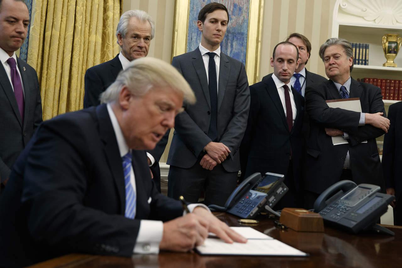 La retirada del país norteamericano del TPP fue una de las promesas del ahora presidente Trump durante su campaña. (AP)