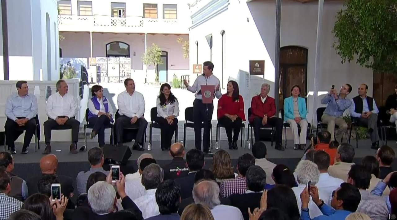 Peña Nieto indicó que su gobierno está comprometido con todos los mexicanos sin importar sus ideología. (TWITTER)