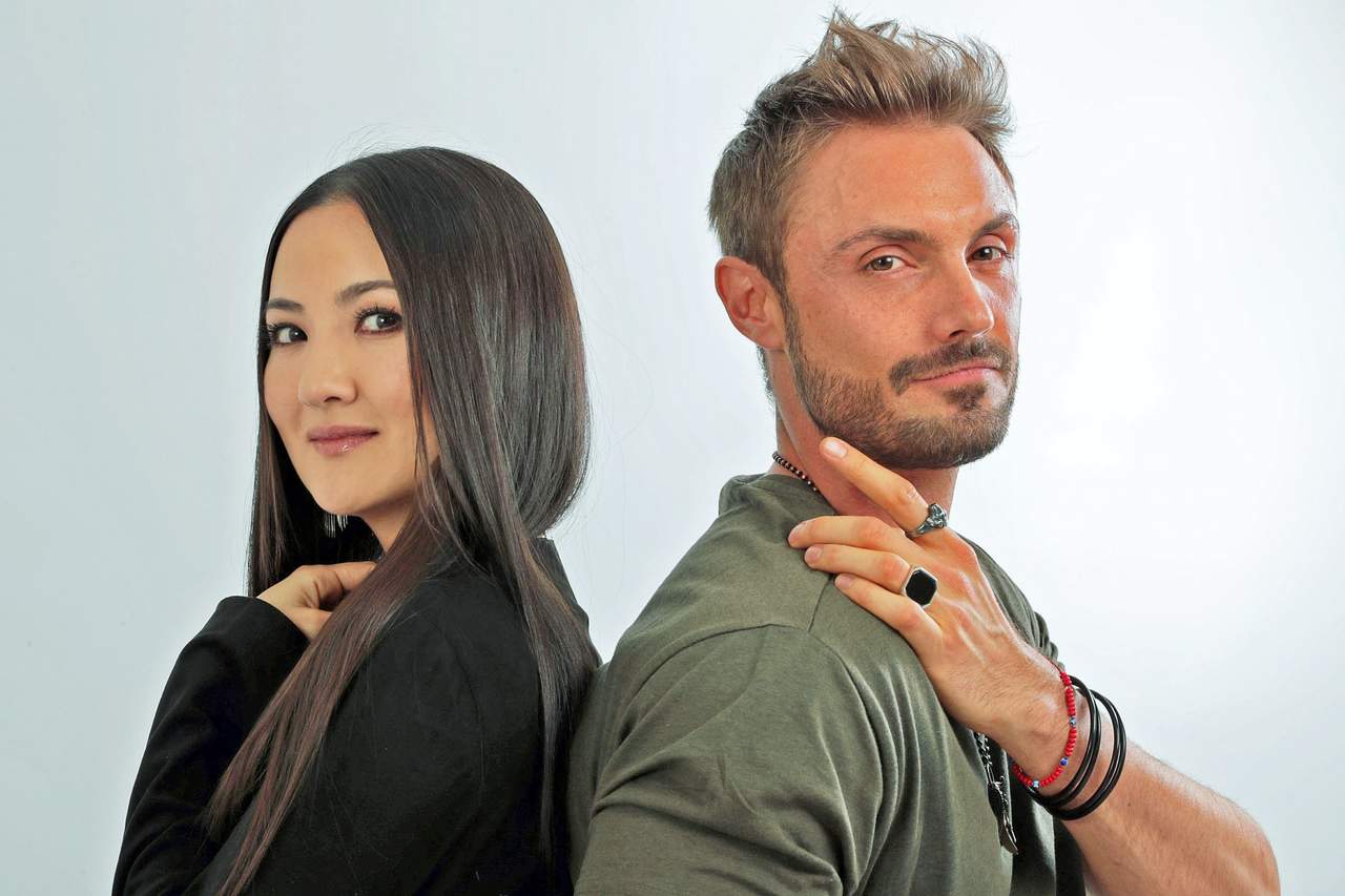 Compañeros. La actriz lagunera Hiromi y el actor Alex Brizuela trabajaron juntos en el musical de OCESA, Mentiras.