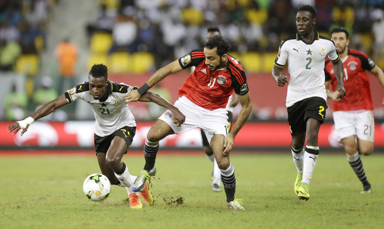 Egipto venció 1-0 a Ghana y avanzó a los cuartos de final. Egipto avanza a cuartos en la Copa Africana