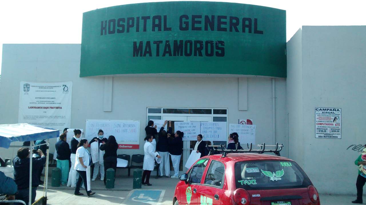 Arman Protesta En El Hospital General De Matamoros | El Siglo De Torreón