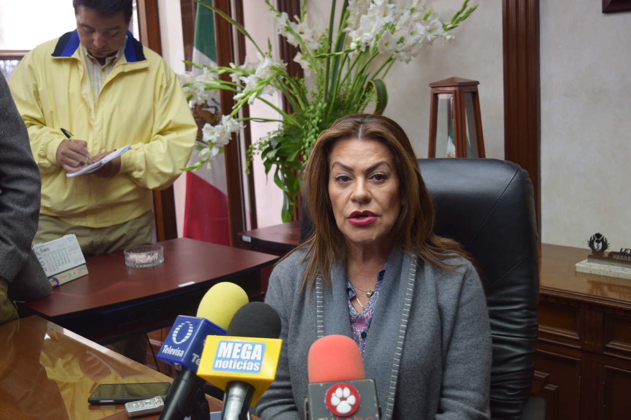 Leticia Herrera Ale dijo que este apoyo extraordinario es el resultado de las gestiones han efectuado ante instancias del Gobierno federal. (EL SIGLO DE TORREÓN)