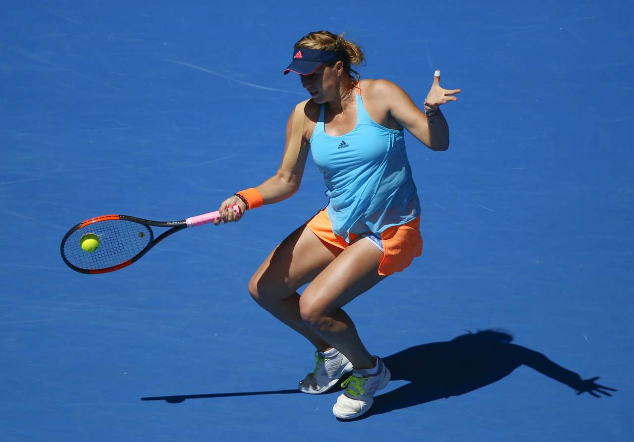 Anastasia Pavlyuchenkova perdió con Venus Williams en los cuartos de final del Abierto de Australia. (EFE)