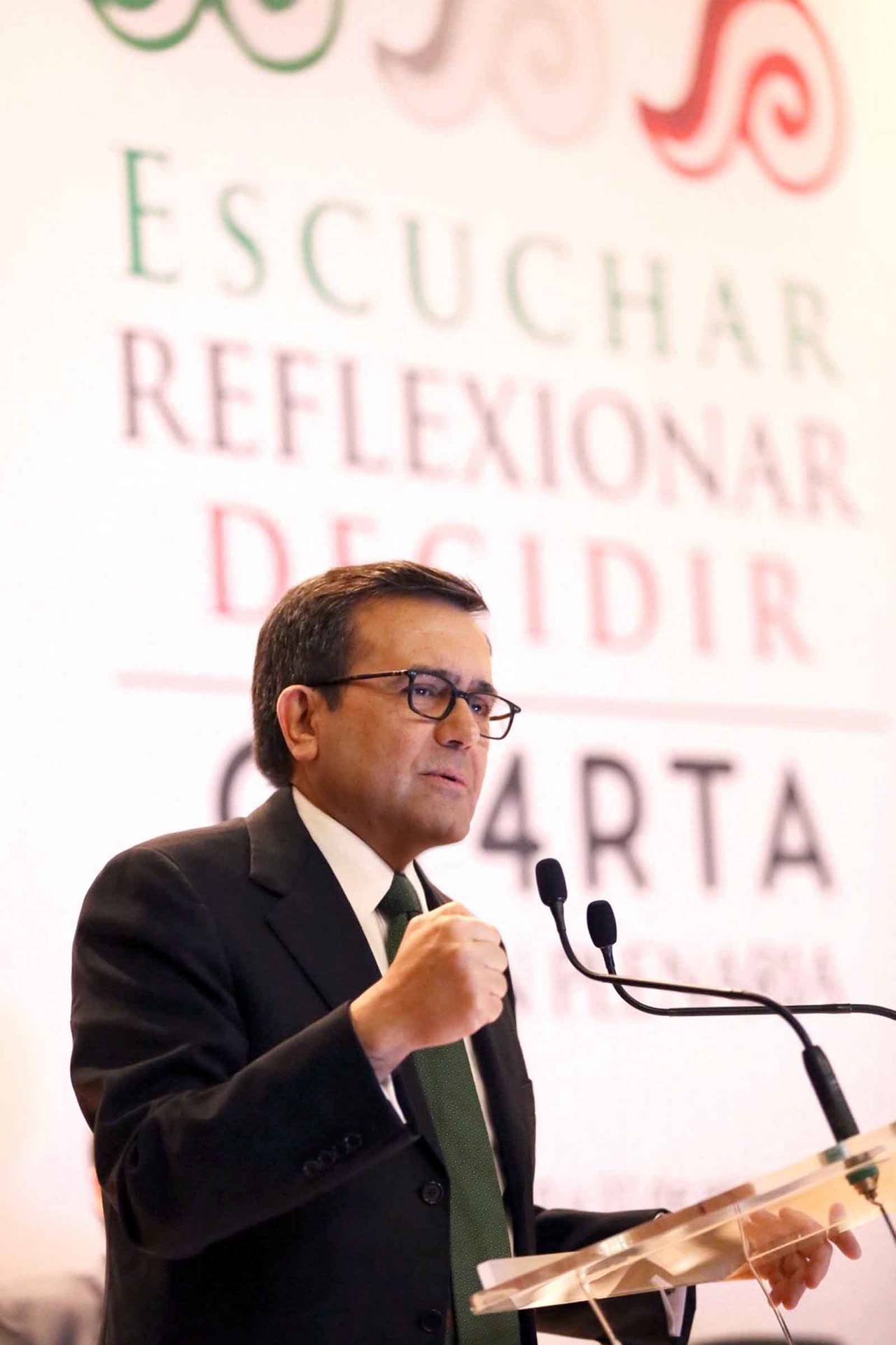 Cierre. Ildefonso Guajardo dijo que México está a punto de profundizar y ampliar el TLC que tienen con la Unión Europea.