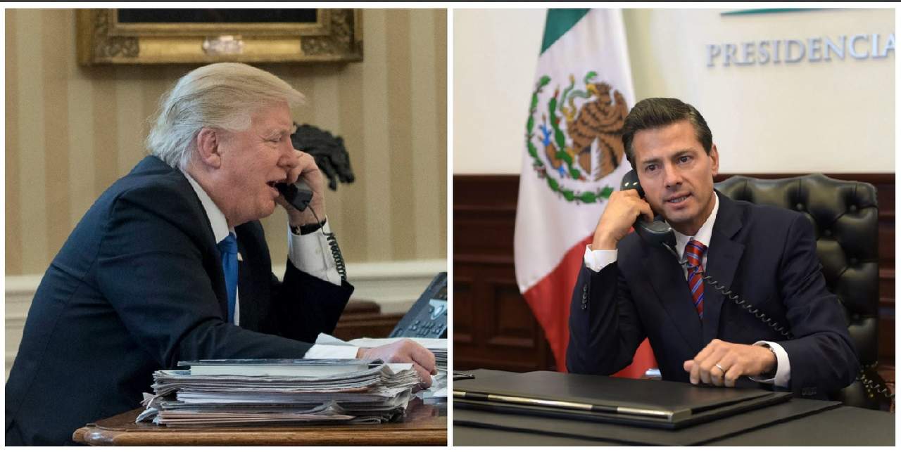 Trump si realizó el comentario sobre enviar tropas a México, pero según un funcionario de la Casa Blanca, fue en tono coloquial. (ARCHIVO)