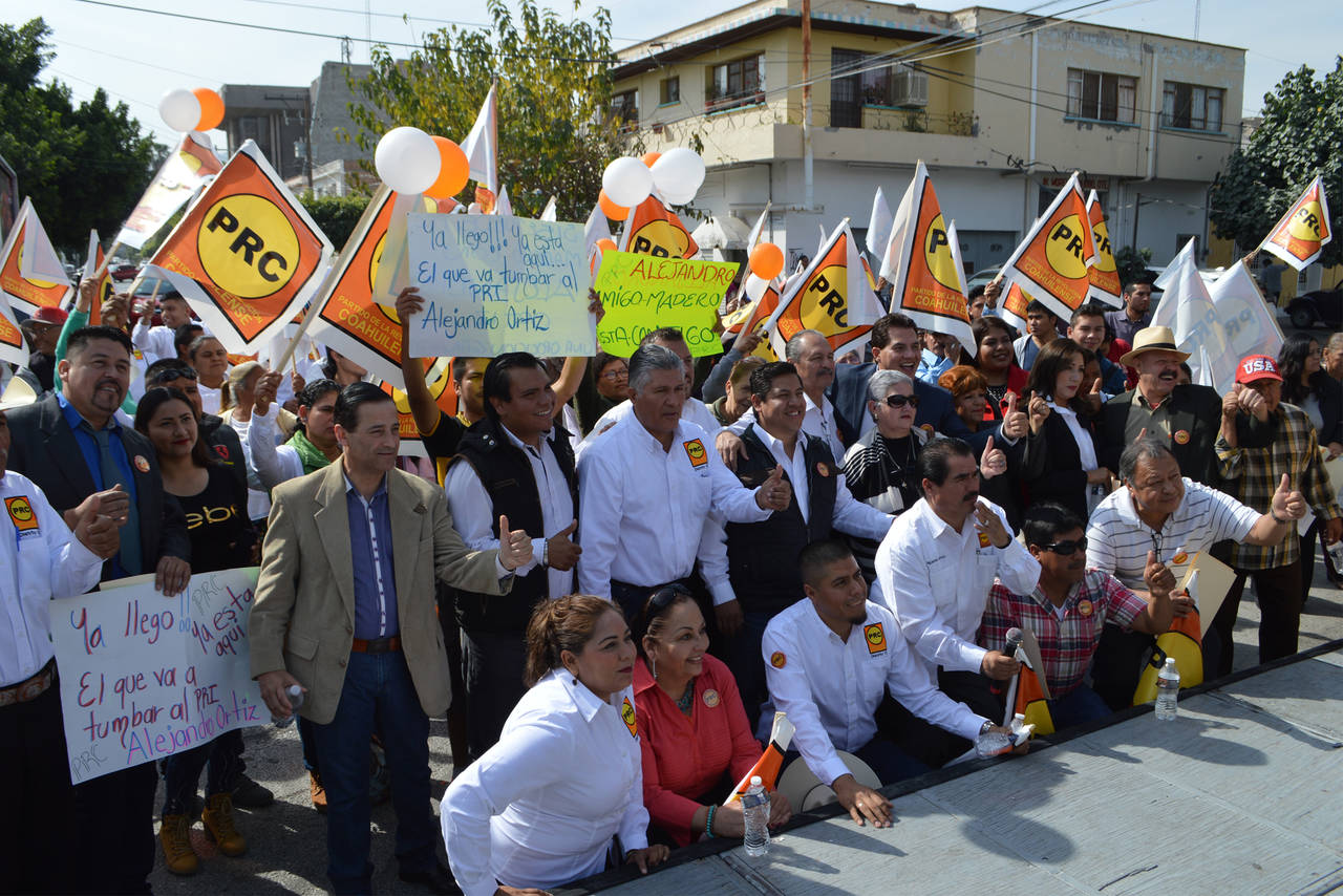 Proceso. El PRC realizó evento en Torreón para presentar a su planilla de cara a las elecciones.