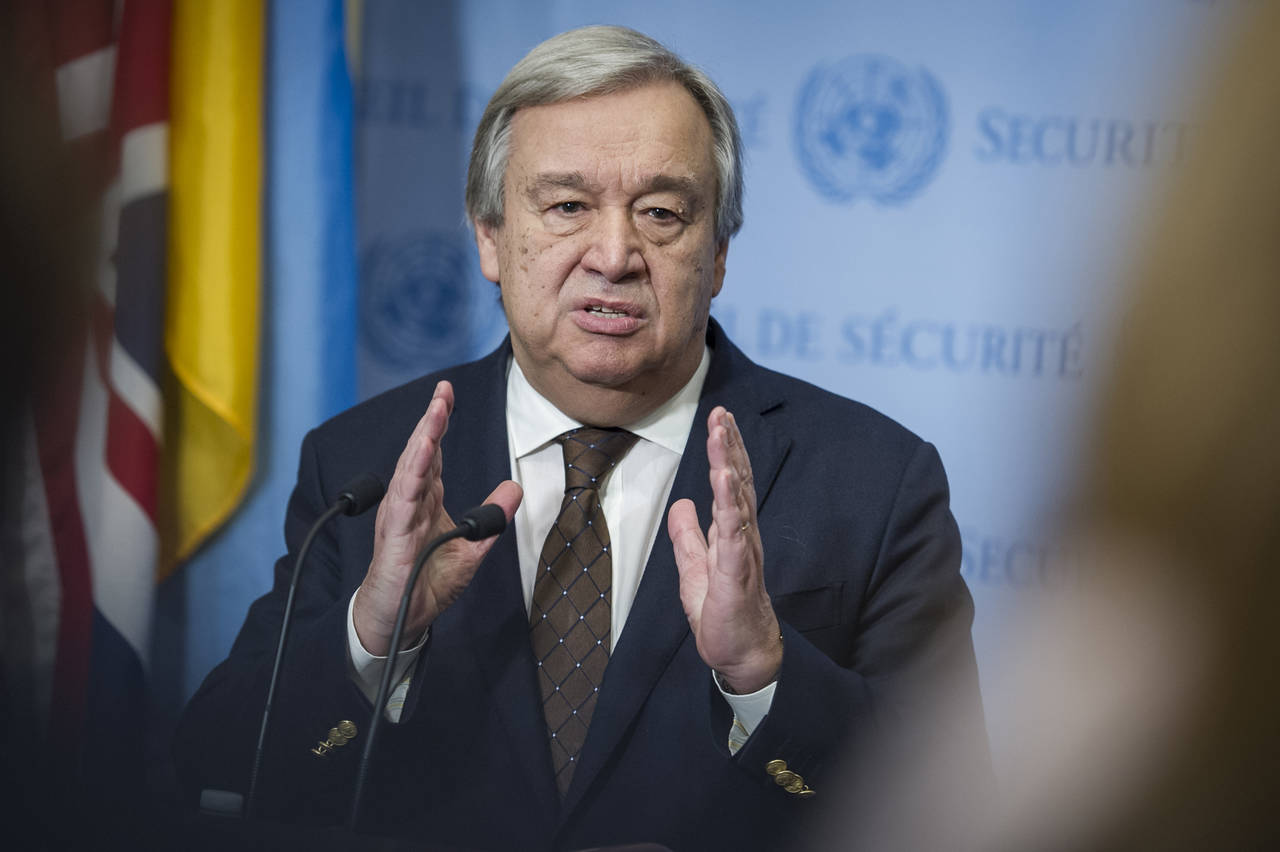 Territorio. El secretario de  la ONU, Antonio Guterres criticó la regularización de asentamientos en territorios palestinos. 