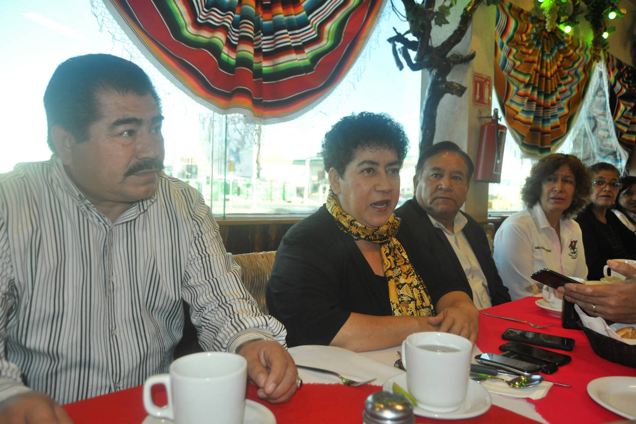 Precampaña. Mary Thelma Guajardo asegura que no hay divisionismo al interior del PRD. (GUADALUPE MIRANDA)