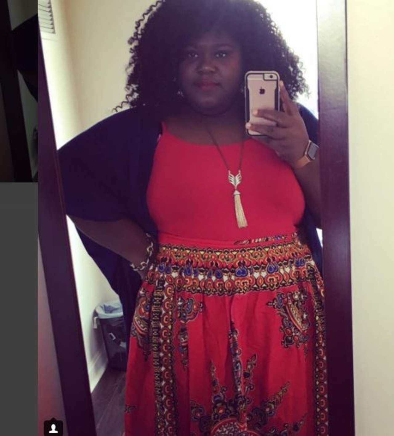 La actriz Gabourey Sidibe ha compartido en sus redes su pérdida de peso. (INSTAGRAM)