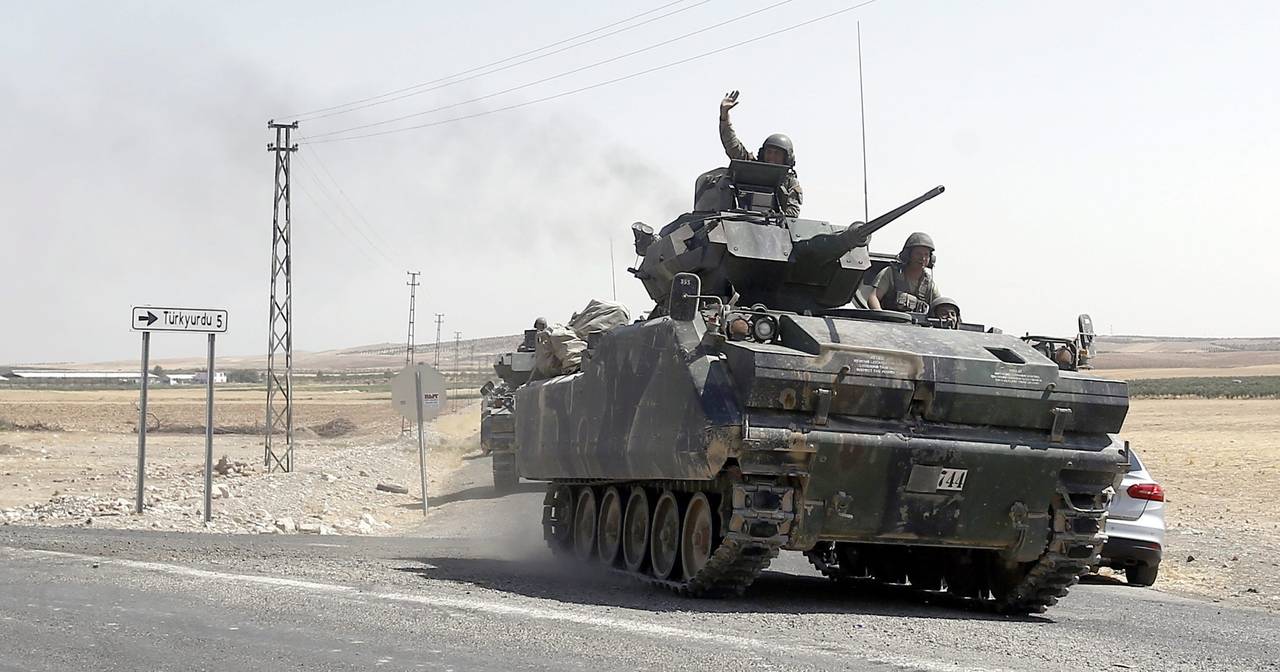 Presencia. Ankara mantiene desde finales de agosto pasado la operación militar Escudo del Éufrates en el norte de Siria.
