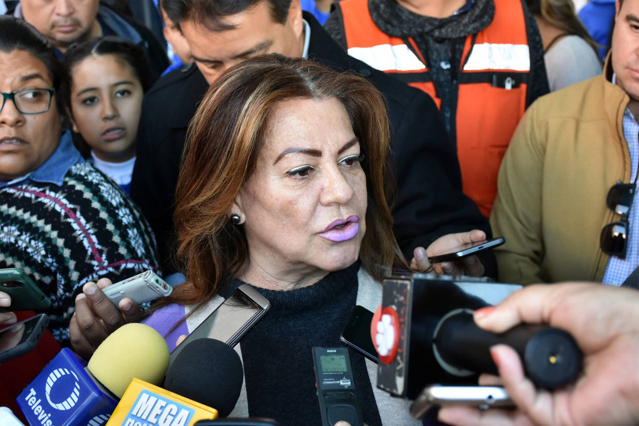 Situación. La presidenta Leticia Herrera habló sobre la situación interna del PRI. 