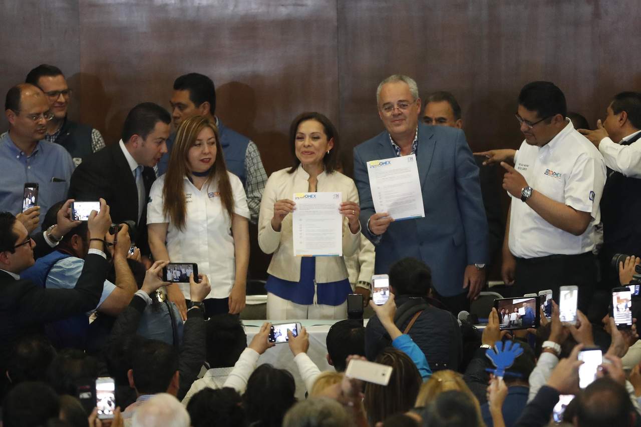 Josefina Vázquez Mota decidió volver a la arena política y se registró como precandidata del Acción Nacional al gobierno del Estado de México. (EL UNIVERSAL)