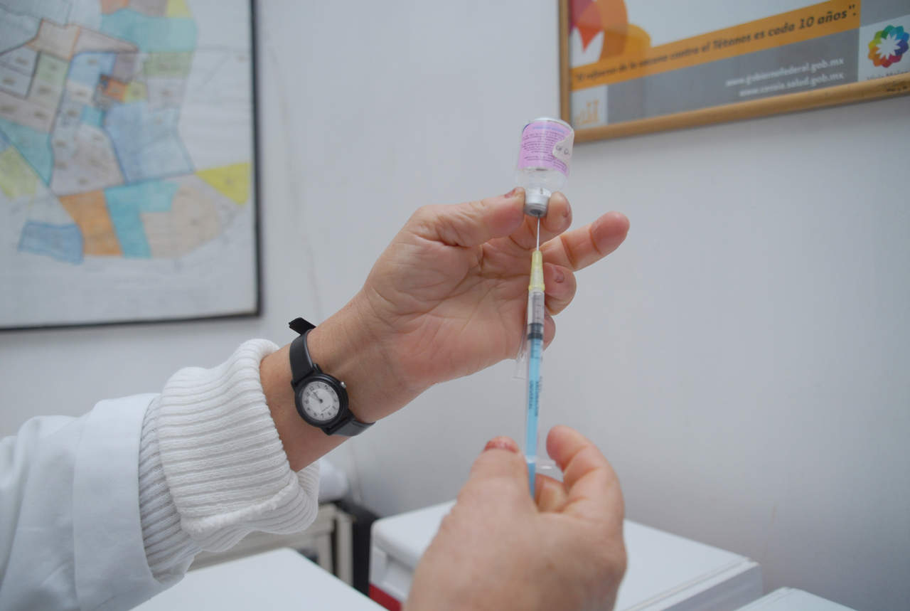La cobertura de vacunación en los municipios de la Laguna de Durango se encuentra aproximadamente en un 86 por ciento de su totalidad. (ARCHIVO)