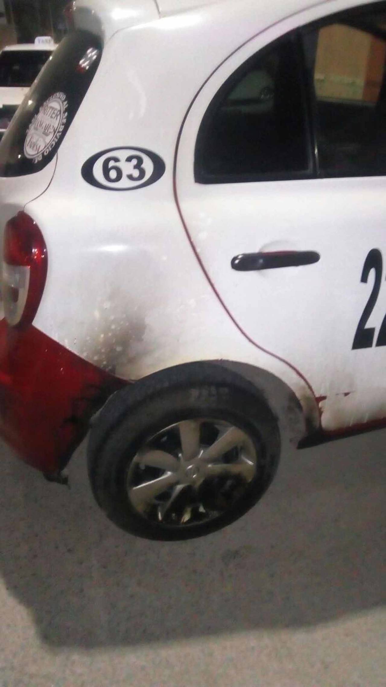 Detenido. El agresor lanzó una bomba molotov al taxi de uno de sus compañeros, con el que tenía viejas rencillas. 