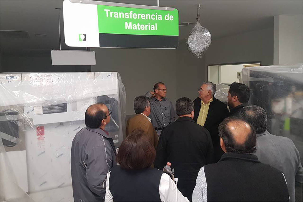 Se acerca. Ayer se realizó un recorrido por las instalaciones de lo que será el nuevo Hospital General de Gómez Palacio. (EL SIGLO DE TORREÓN)