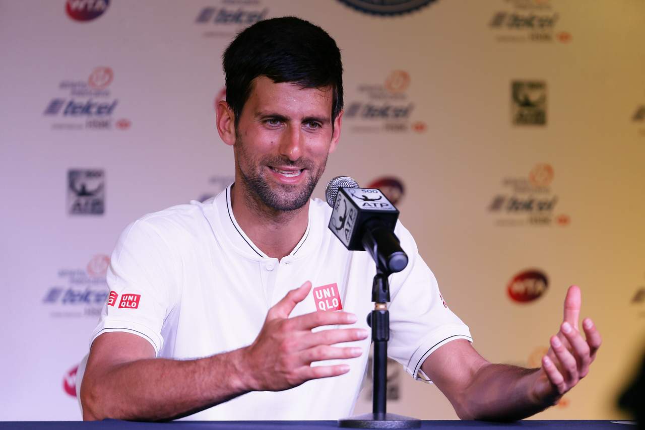 Novak Djokovic dijo que seré complicado llegar a la final debido a la gran cantidad de jugadores de alto nivel. (EFE)