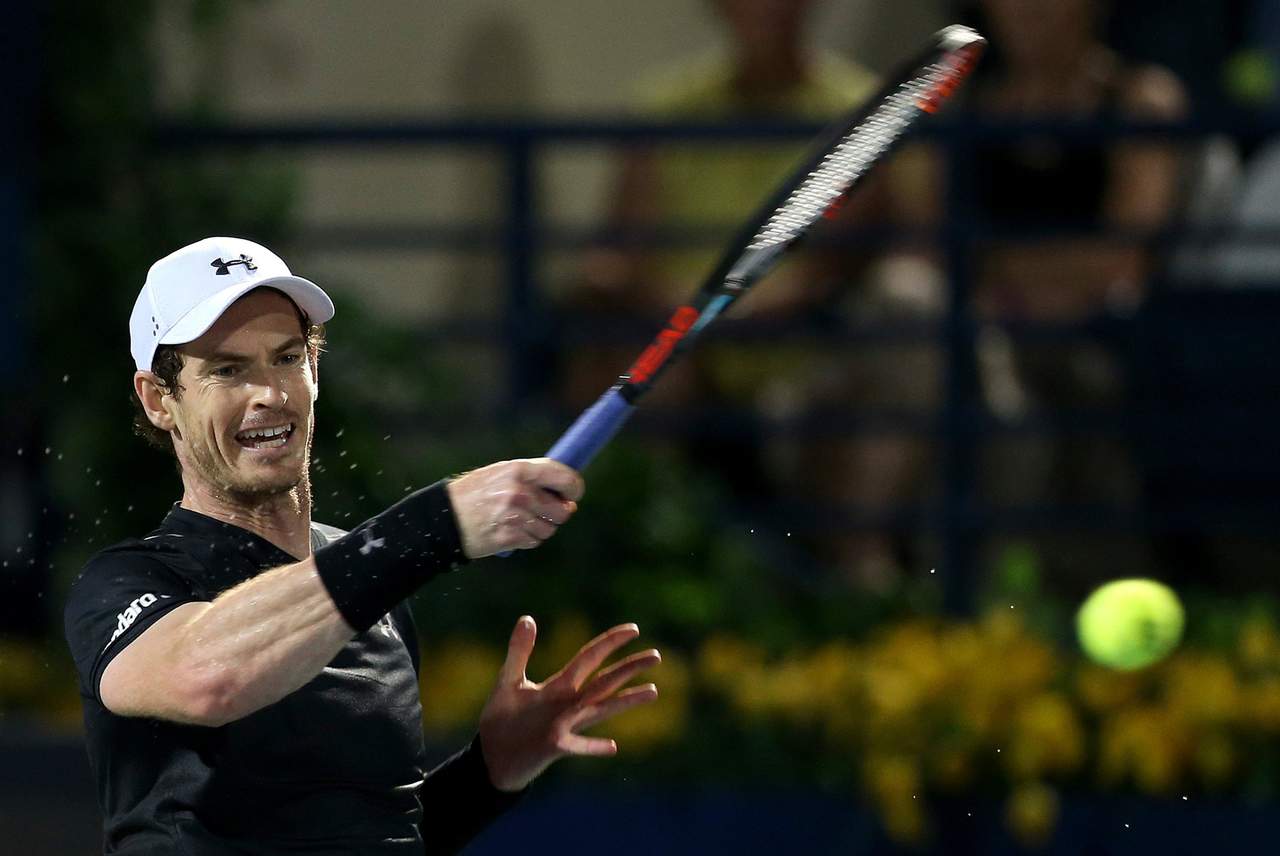 Andy Murray buscará su tercer título Másters 1000 de forma consecutiva. (EFE)
