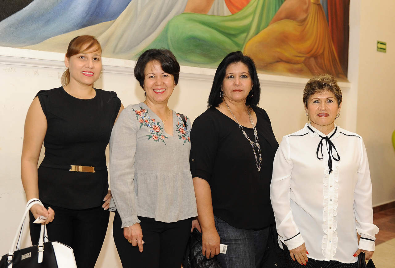 Claudia Haro, Marcela Emer, Norma Morales e Idalia Haro