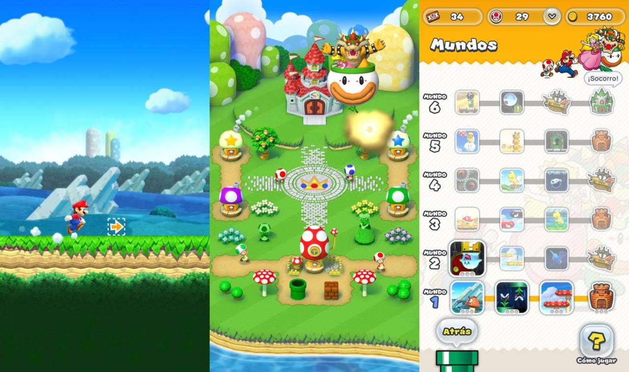 Super Mario Run ya está disponible para Android de forma oficial desde Google Play, y todo aquel que quiera puede probar el esperado juego de Nintendo de forma gratuita. (ESPECIAL)