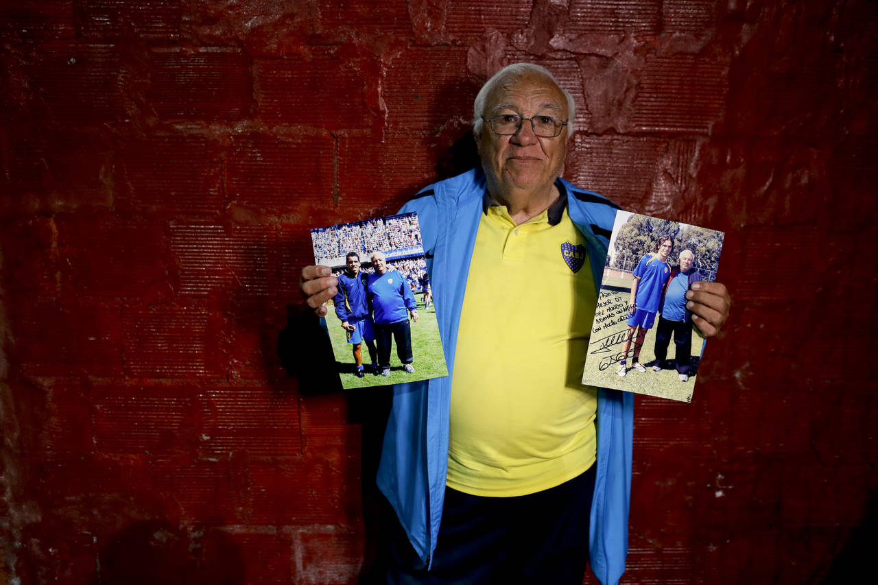 Ramón Maddoni, jefe de los busca-talentos de Parque, ha descubierto grandes figuras del futbol argentino. (AP)