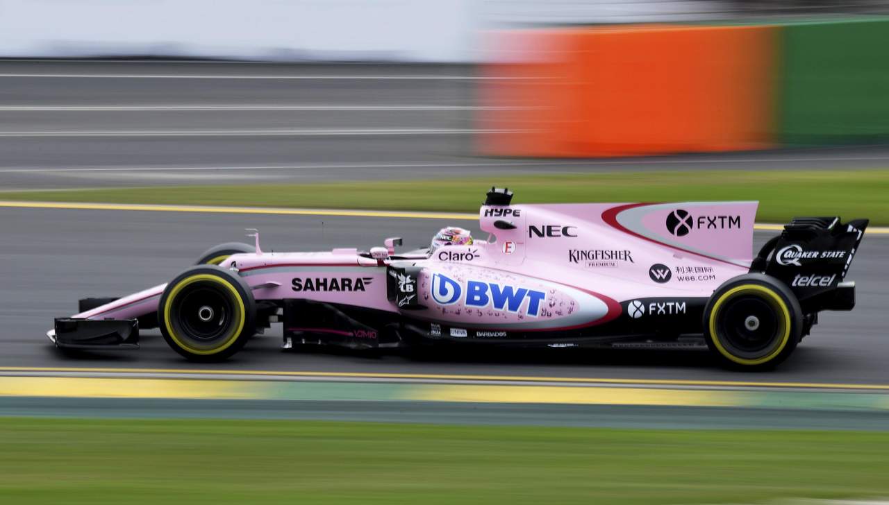 Sergio Pérez espera que Force India pudo superar el trabajo que hizo el año pasado, donde finalizó en cuarto lugar de constructores. (EFE)