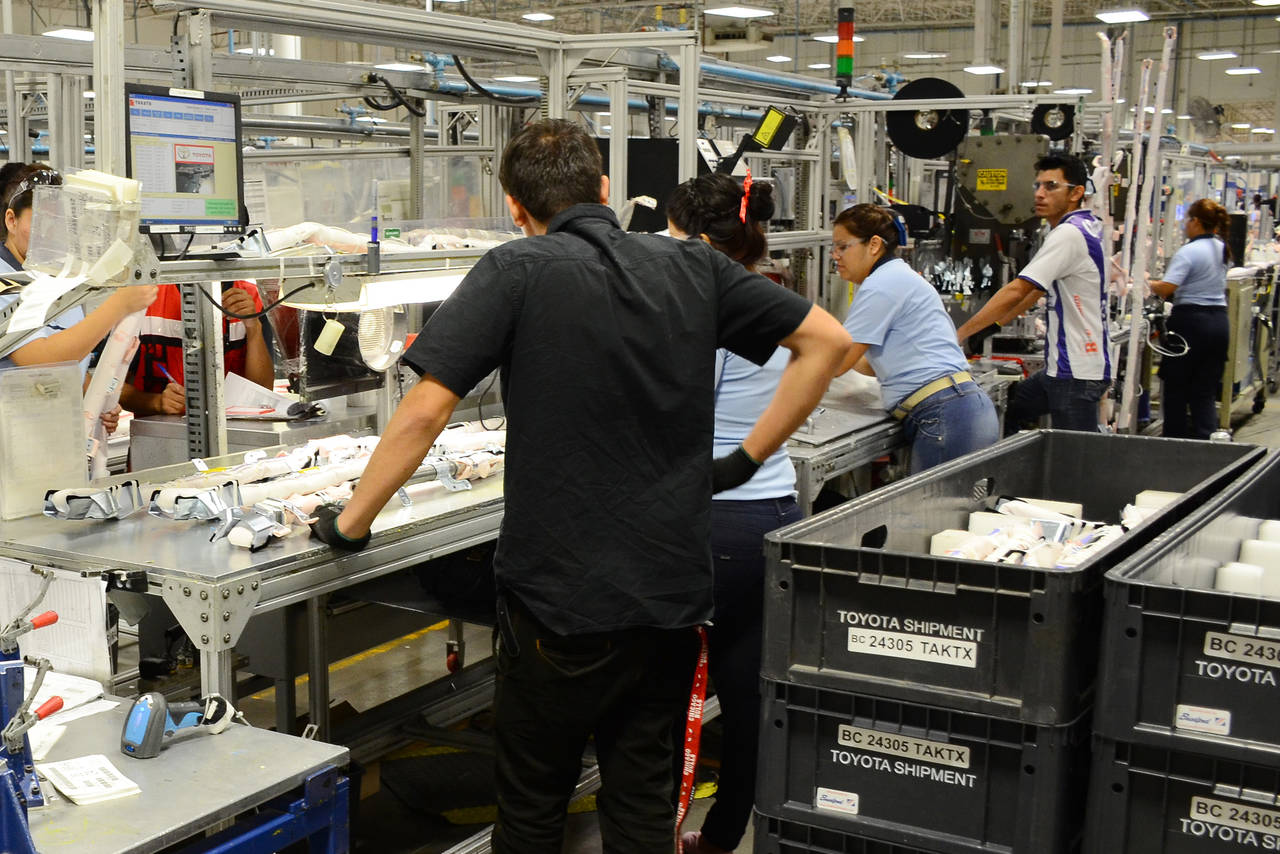 Desarrollo. El sector industrial es el que ofrece la mayor cantidad de empleo formal en Torreón.