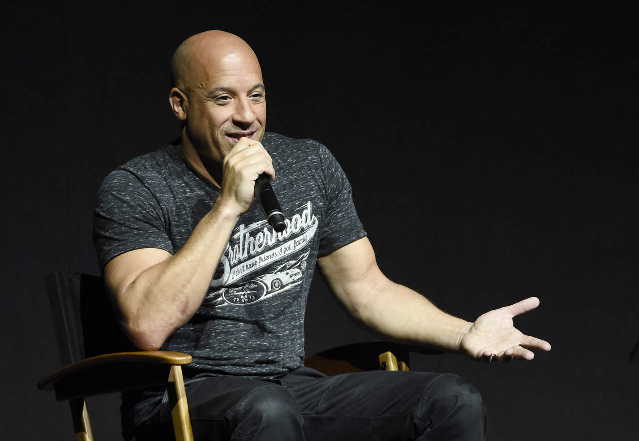 El actor Vin Diesel recordó a su amigo fallecido Paul Walker. (AP)