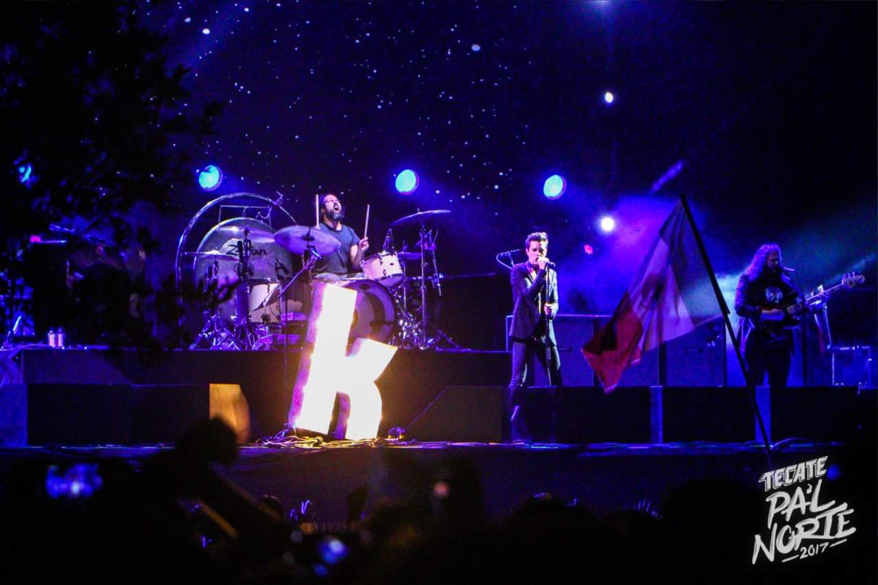 The Killers fue el plato fuerte del festival. (ESPECIAL) 