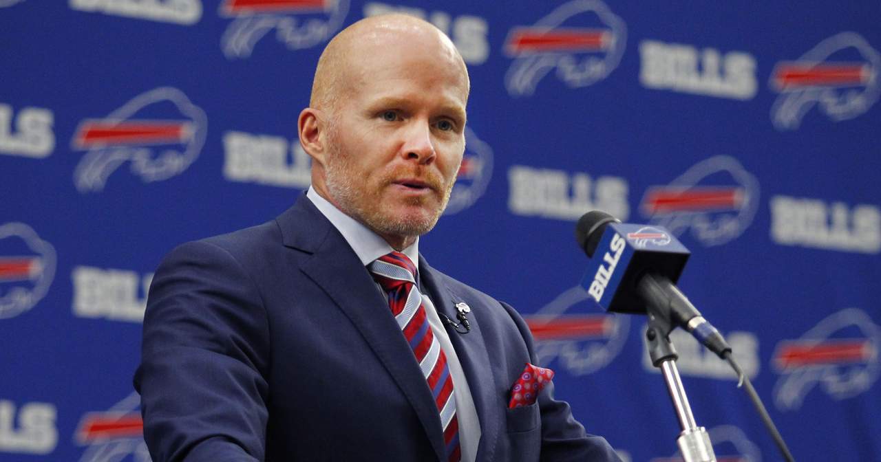 Sean McDermott, nuevo entrenador en jefe de los Bills de Buffalo. (Archivo)
