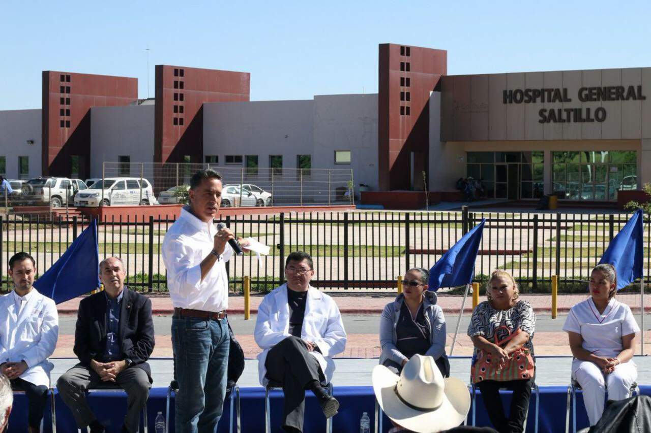 Guillermo Anaya Llamas dijo que el tema de la salud es el más urgente de atender en Coahuila, y prometió un aumento en el presupuesto. (TWITTER)
