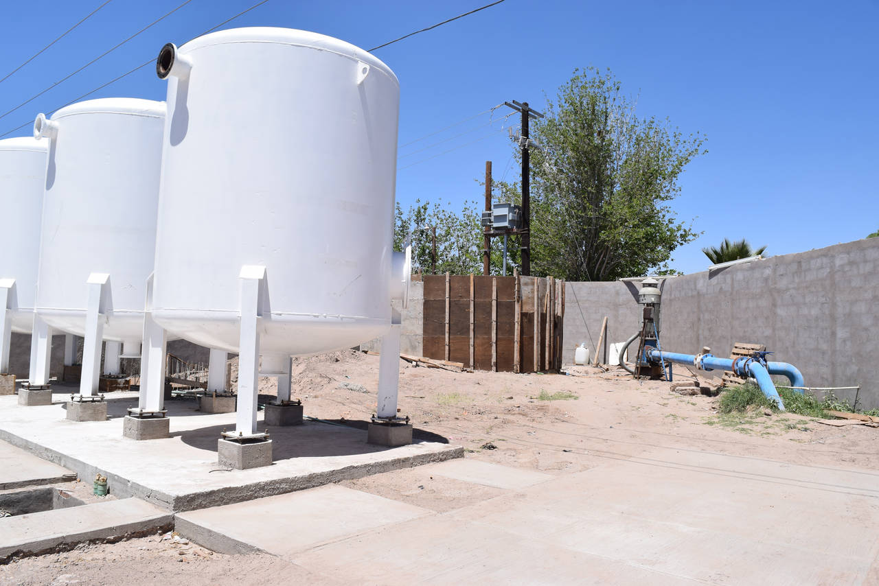 Colapso. El pozo 'Plataneras' colapsó, pero el viernes pasado ya se conectó a la red general de agua.