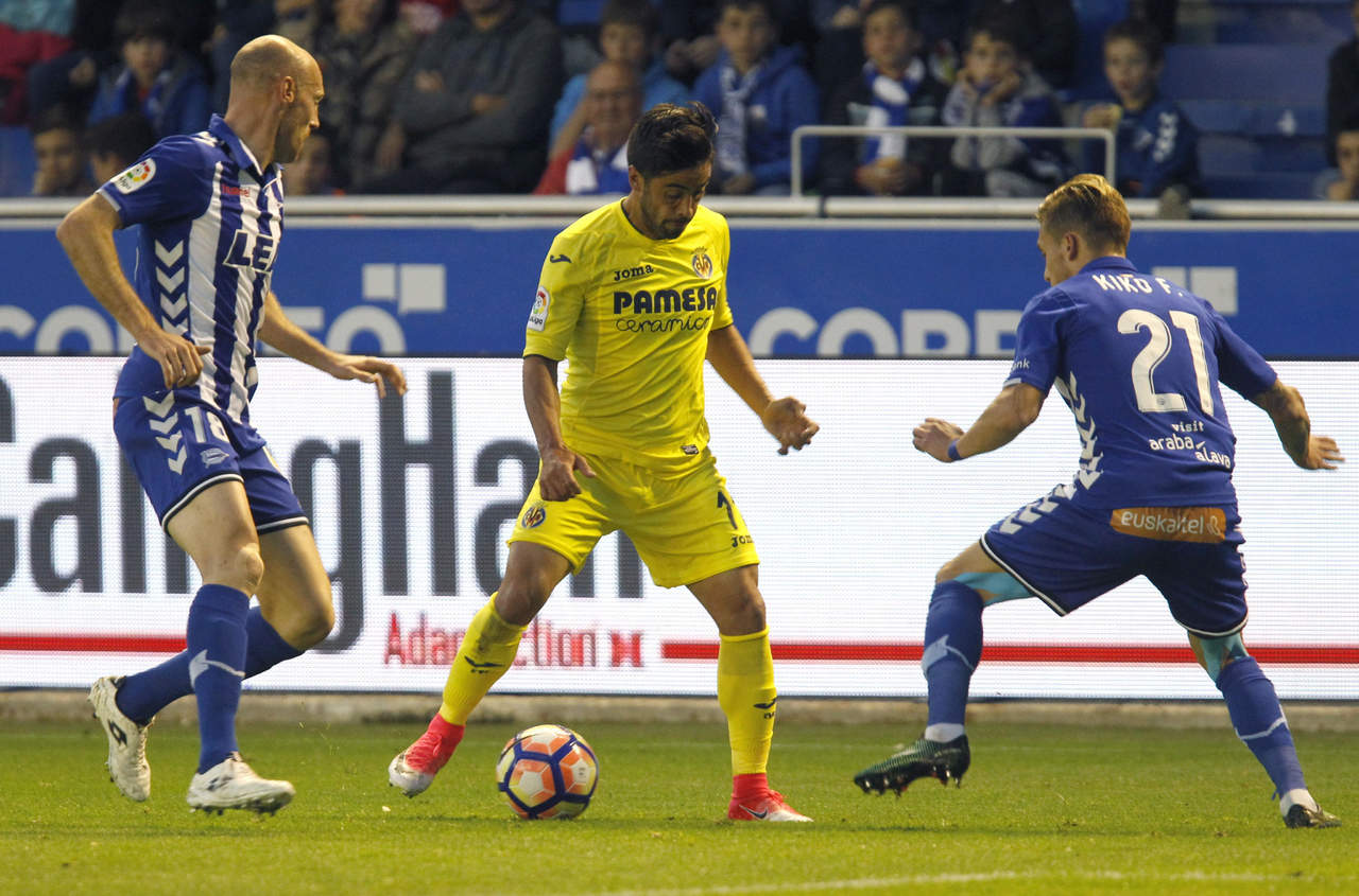 Tras la derrota Villarreal se quedó con 54 puntos en el quinto lugar de la clasificación, está a 8 unidades del Sevilla. (EFE)