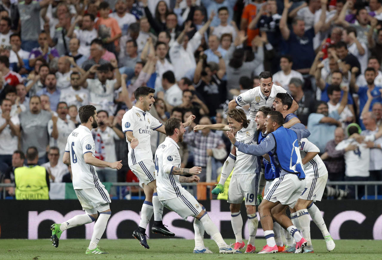Real Madrid llegó a la semifinal por séptima vez. 