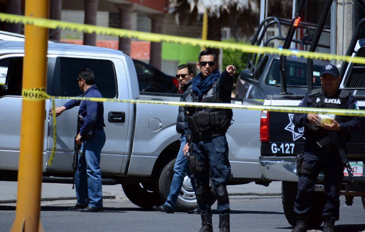Enfrentamiento. El tiroteo duró aproximadamente 20 minutos, en calles de Nochistlán.