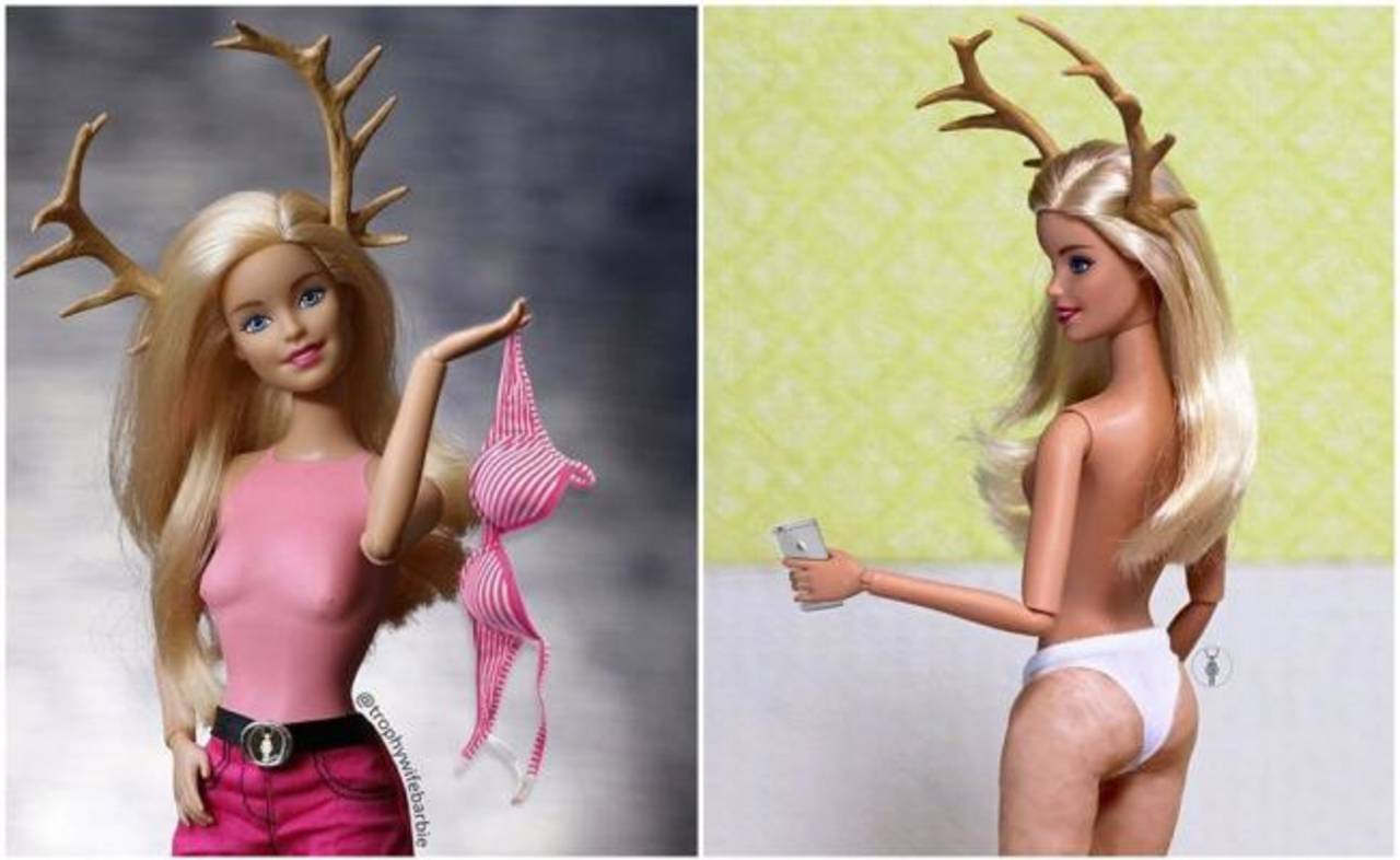 Muestran a Barbie con celulitis