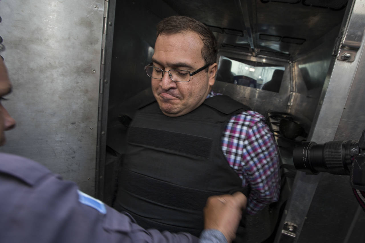 En sus manos. El gobierno mexicano tiene 60 días para pedir la extradición de Javier Duarte.