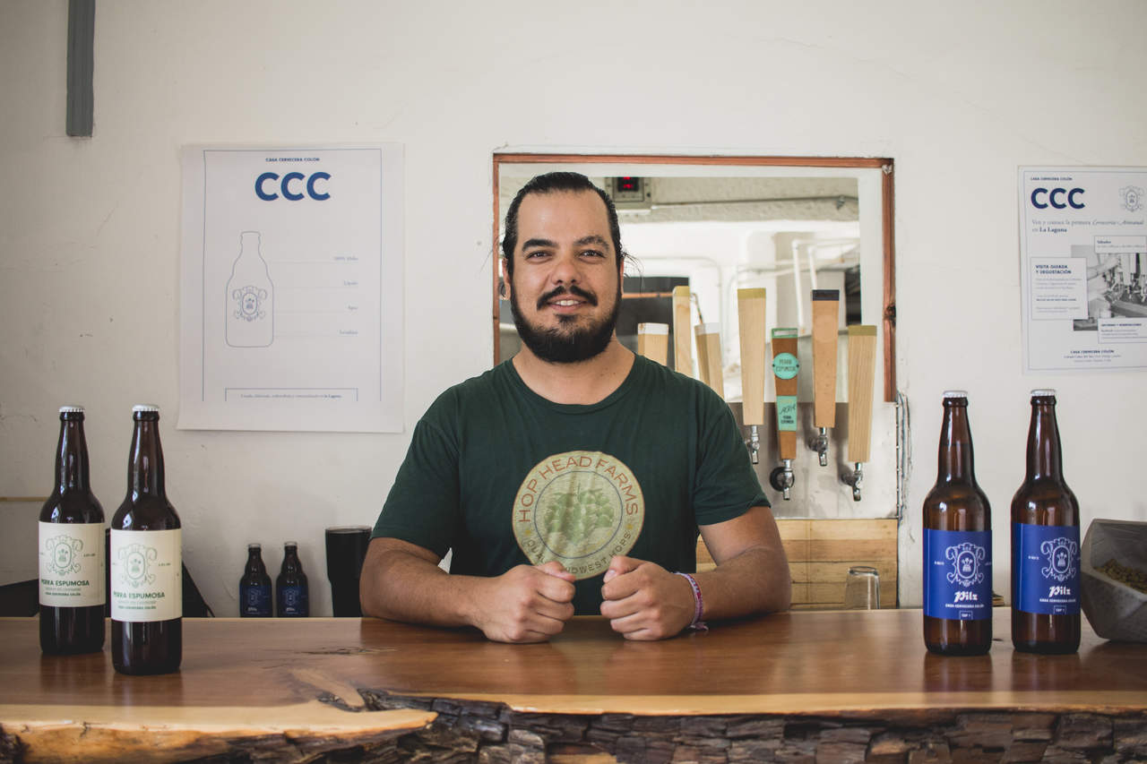 La pasión de Emilio es hacer cervezas. (FOTOGRAFÍAS: MICHEL MORÁN) 