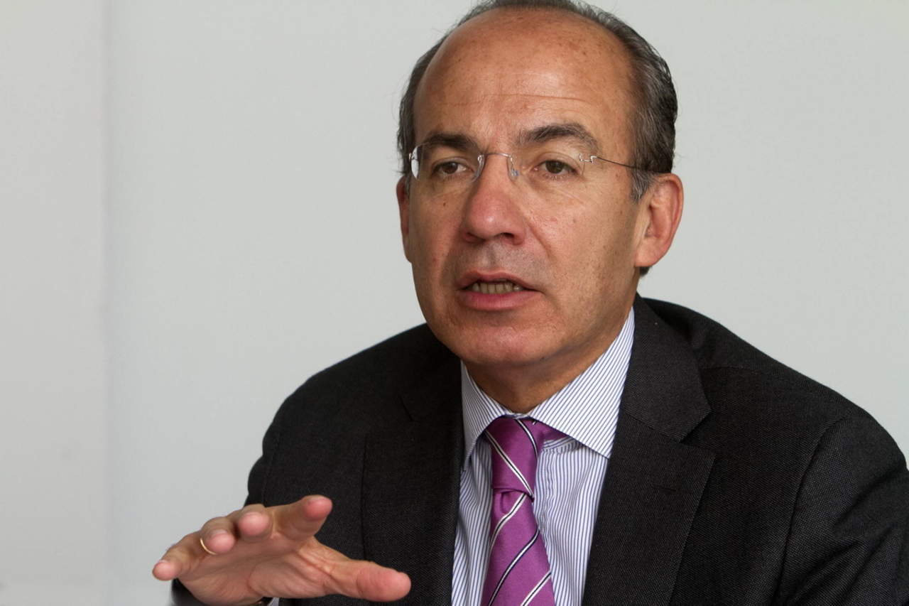 Felipe Calderón insistió en que el documento de AMLO carece de validez. (ARCHIVO) 