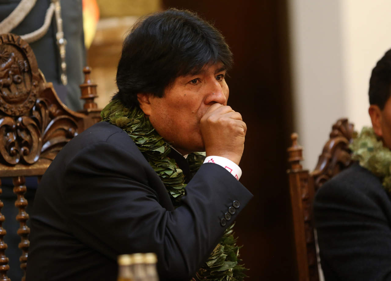 Morales agradeció en declaraciones a los medios que esa central obrera regional lo haya invitado a participar de la manifestación callejera para celebrar el Día del Trabajo. (ARCHIVO)