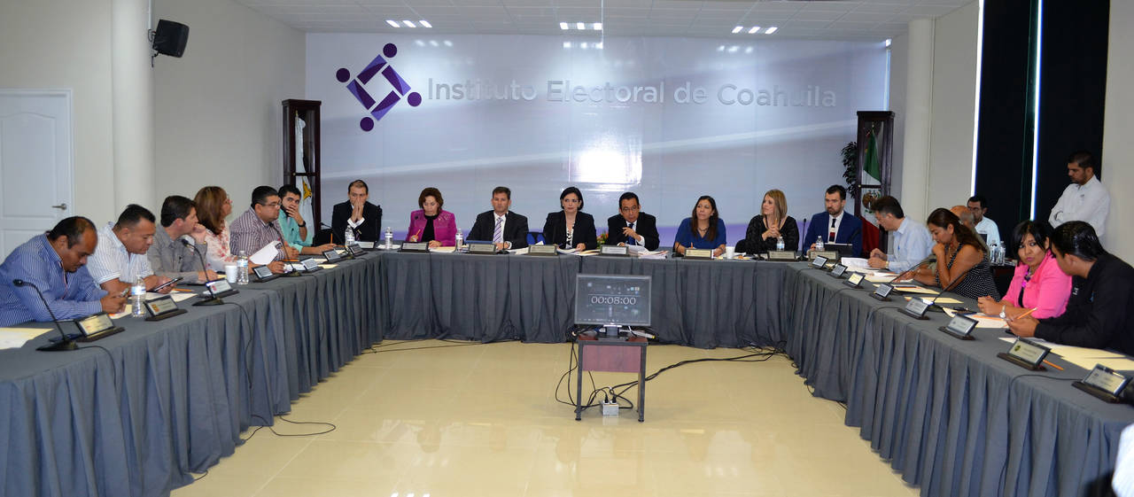 Votación. El Instituto Electoral de Coahuila es el responsable de organizar los comicios.